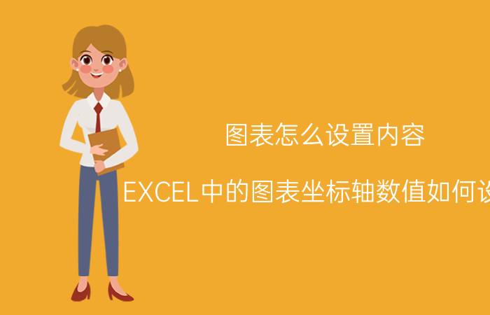 图表怎么设置内容 EXCEL中的图表坐标轴数值如何设置？